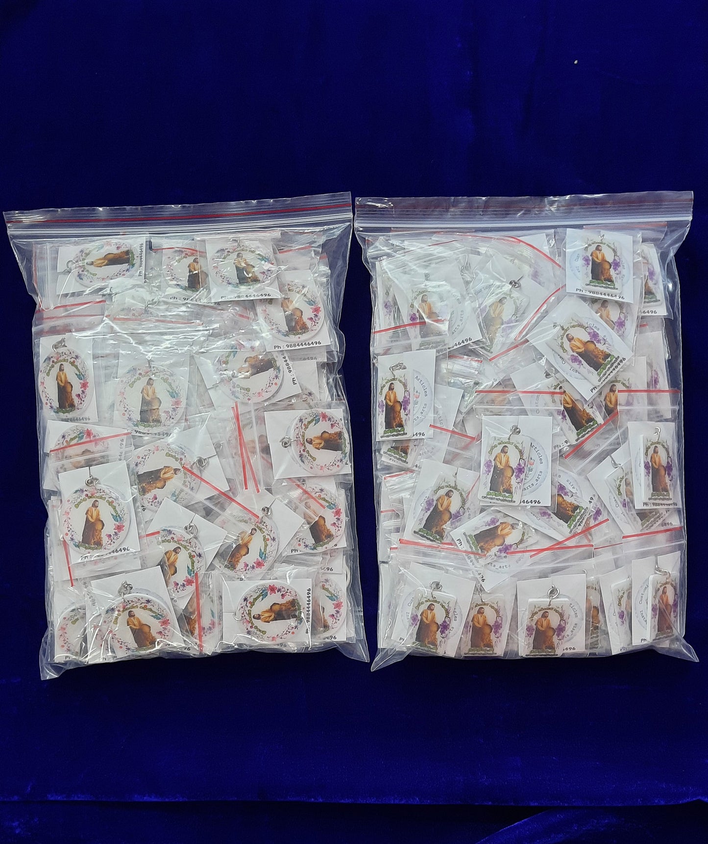 Single side photo key chain - Bulk order