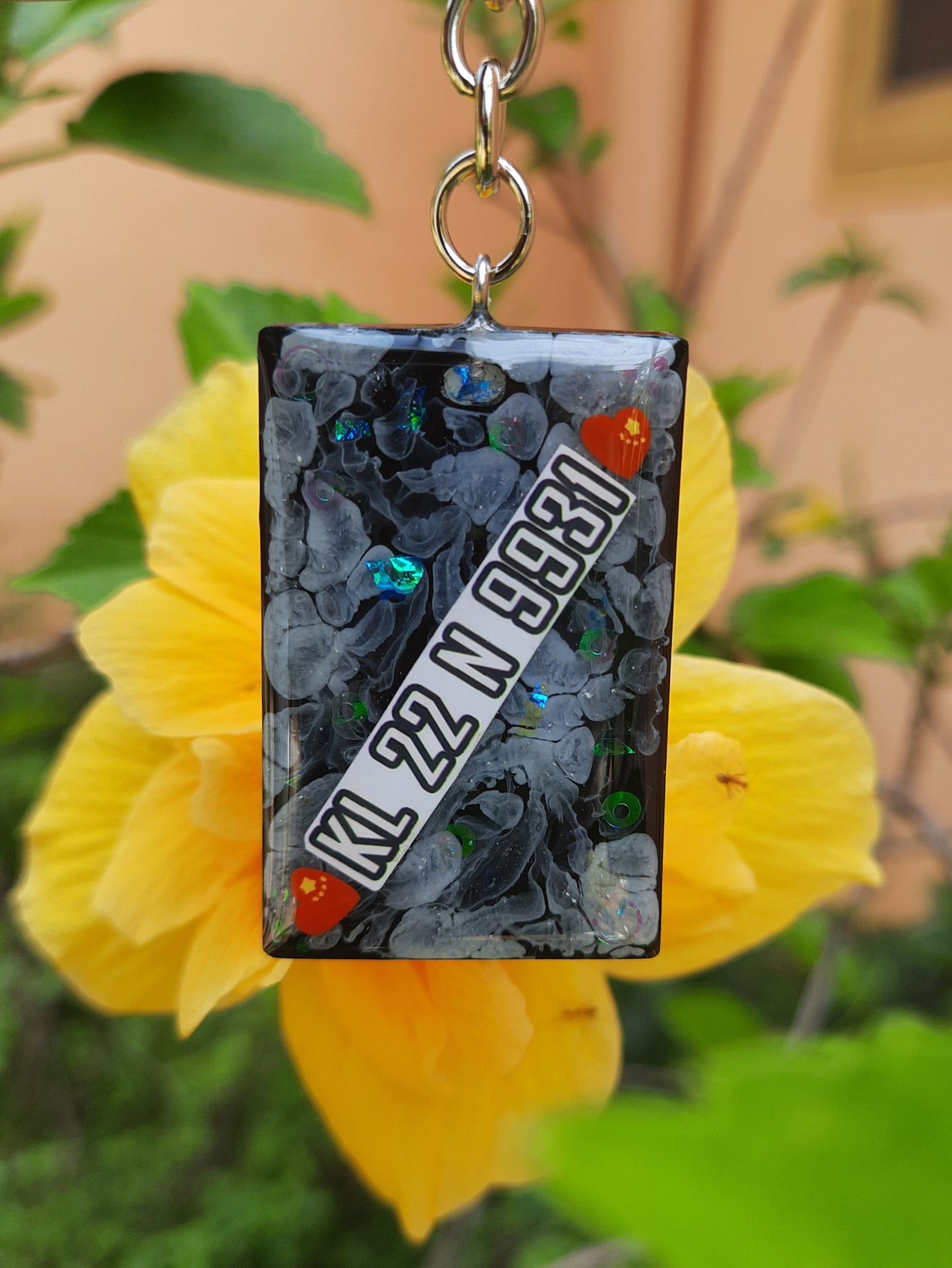 Double sided keychain - Bike