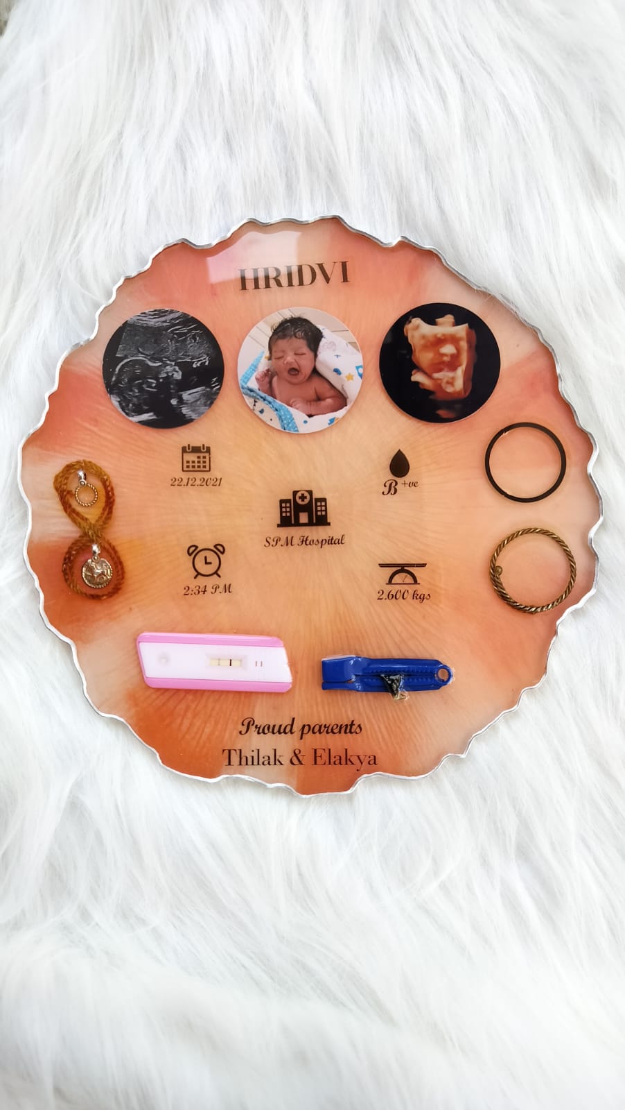 10"Baby Birth Frame