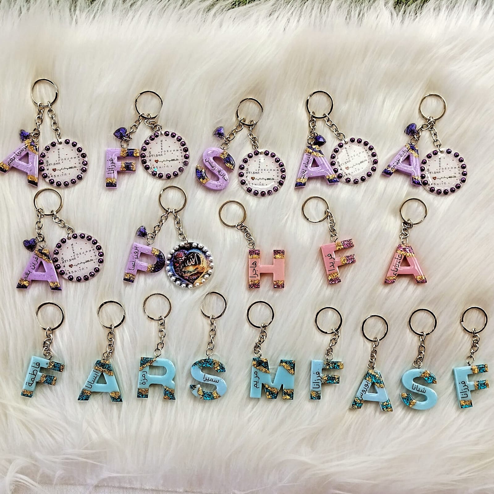 Letter Keychains and Agade Bulk orders1