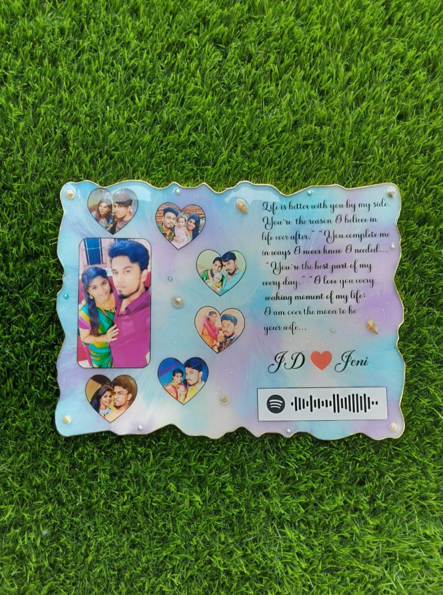 12_9" Rectang _ Agate shape