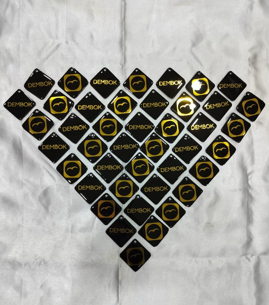 Double sided Logo keychains - Bulk order 50 keychains