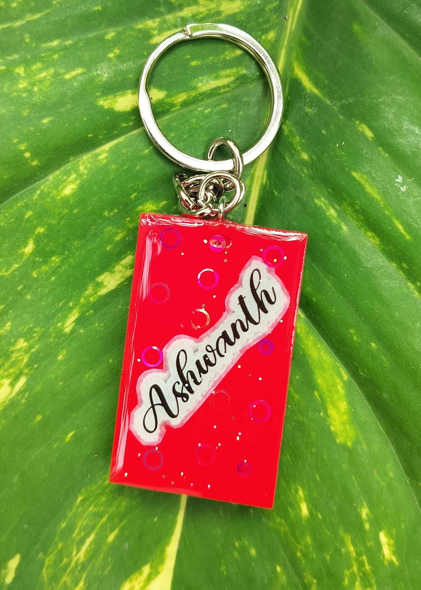 Double sided unique Keychain