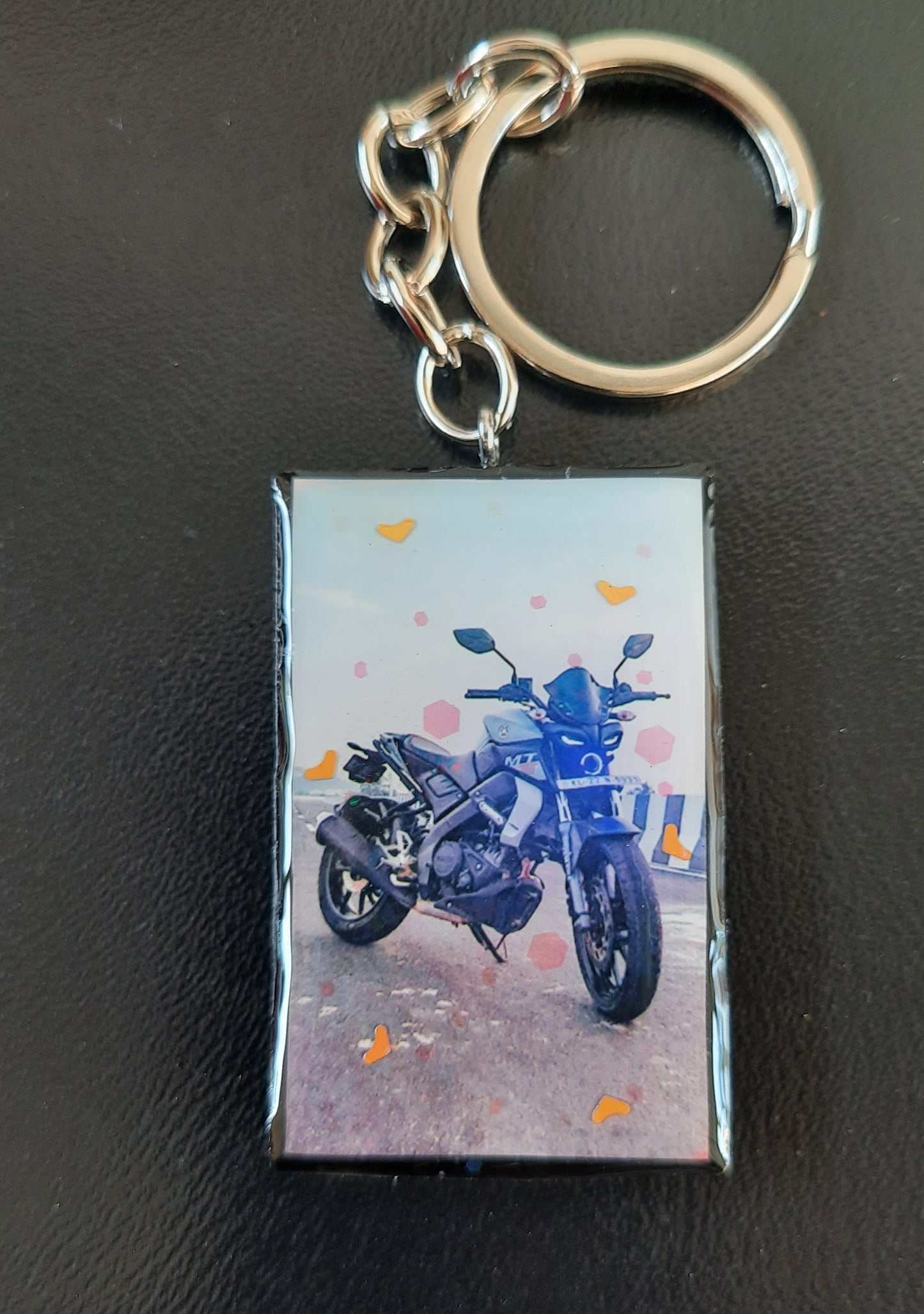 Double sided keychain - Bike