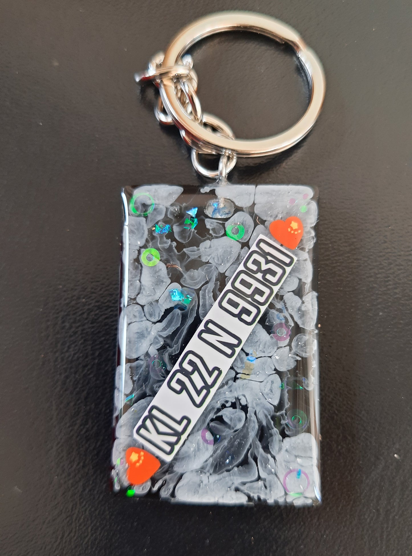 Double sided keychain - Bike