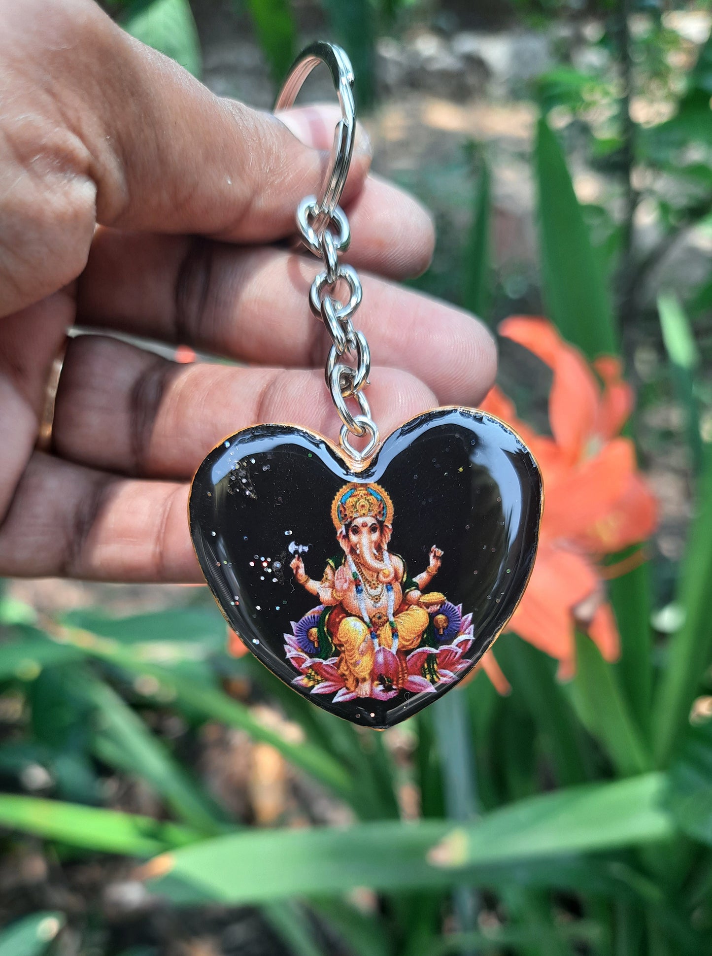 Double side Photo Keychain