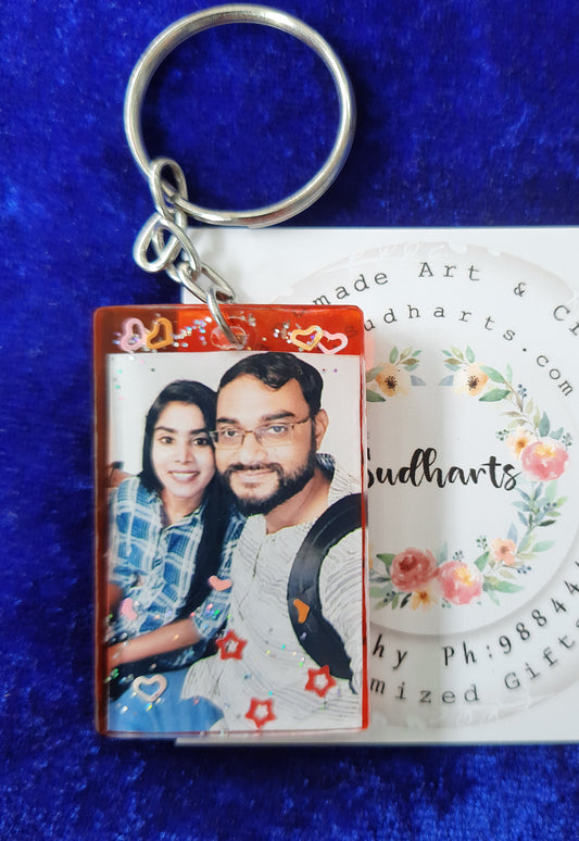 Customized Photo Keychain - Lovely meet