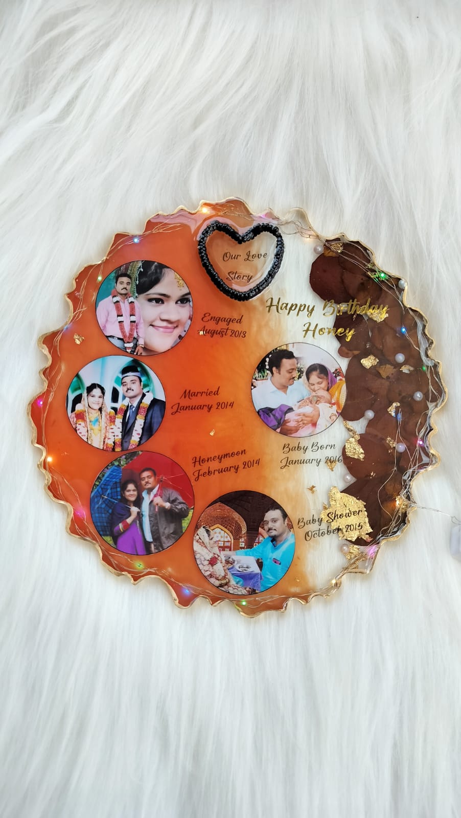 8"Love memory Frame