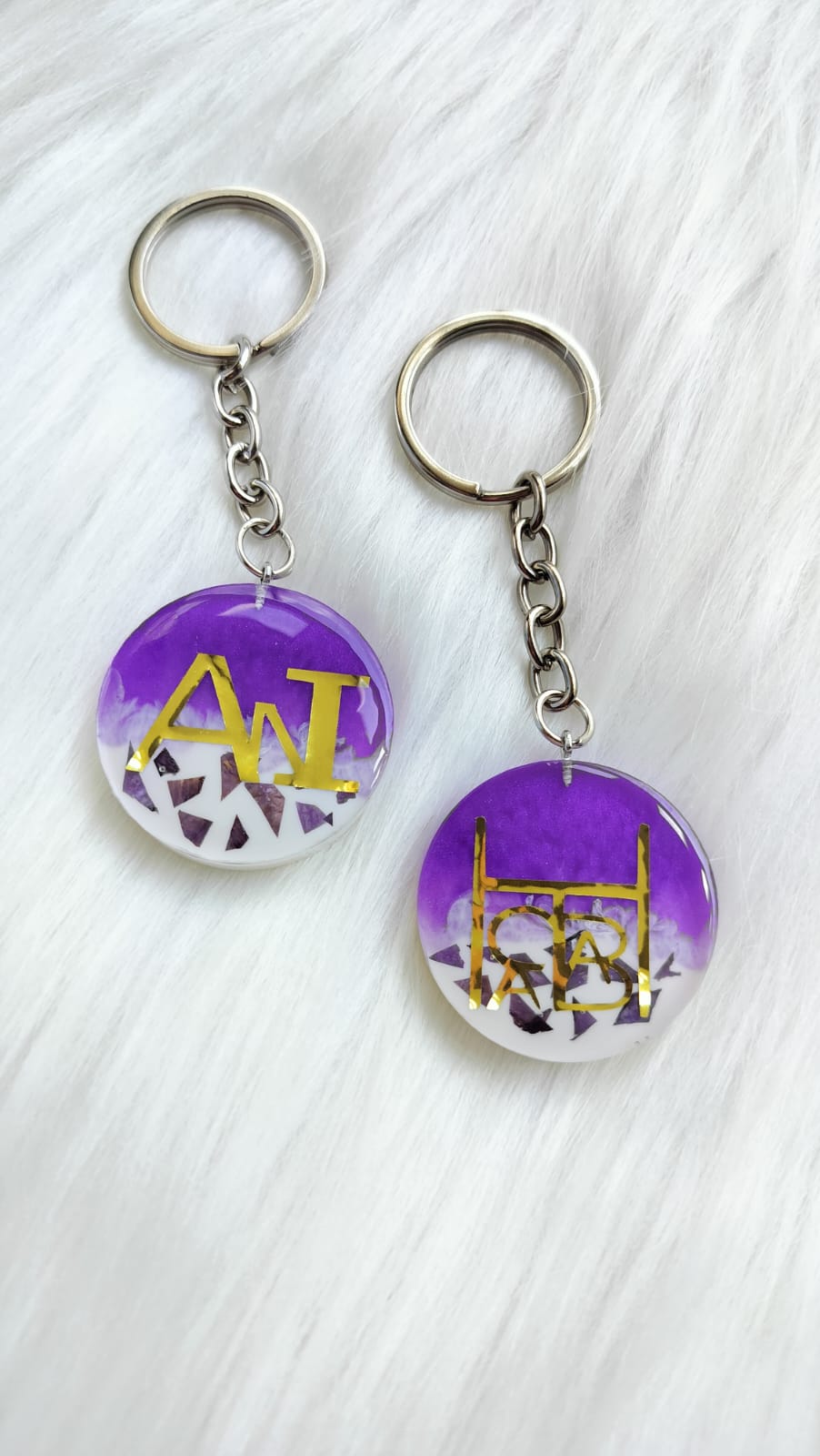 Round Logo Keychain