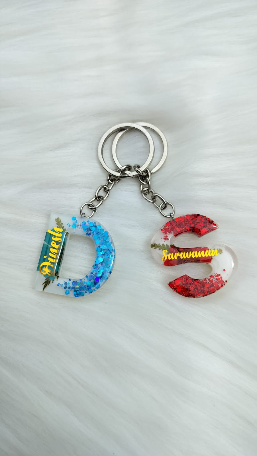 2.5"Key chain Round - Double side set